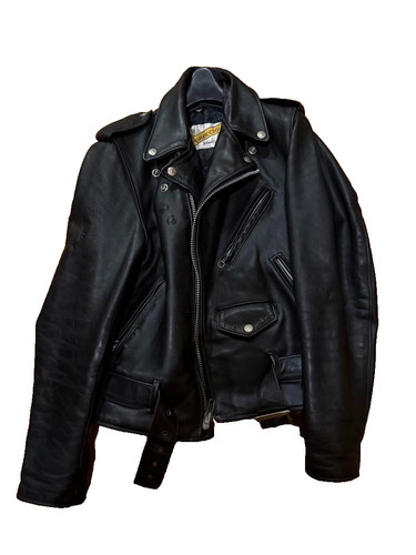 Giacca pelle nera schott - giacca,