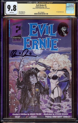 Evil ernie cgc 9 8 - ernie,