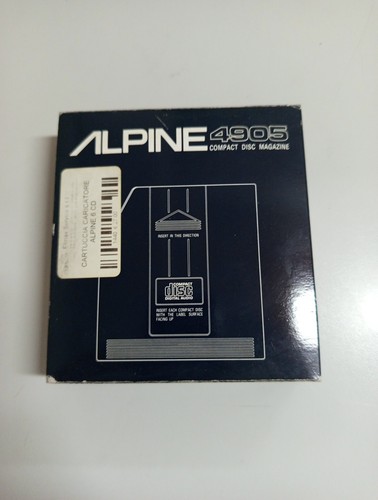 Alpine 4905 disc changer - 4905, 6