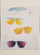 Mario Schifano "Occhiali