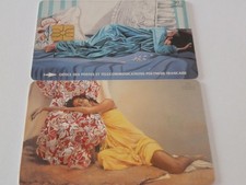 Polinesia Francese 2 scheda telefonica con chip!!