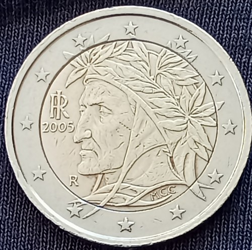 Moneta euro italia 2005 - da,