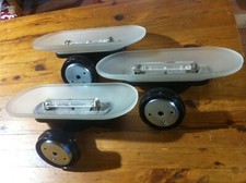 LAMPADA DA PARETE anni 80 (3 pezzi) MODERNARIATO TIPO ARTEMIDE alogena design 