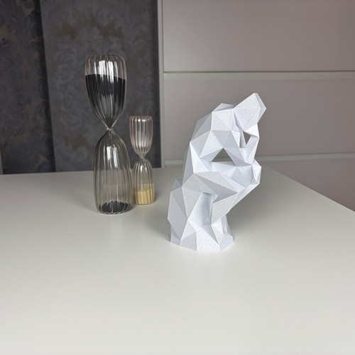 Statua pensatore minimalista - pensatore,