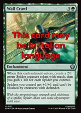 MTG 4x WALL CRAWL EXC - ARRAMPICATA SULLA PARETE 121 - SPM - MAGIC