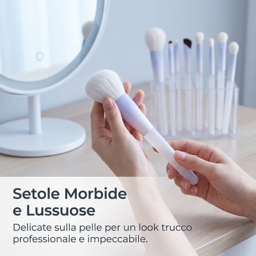 Set pennelli make trucco - set,