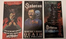 Sabaton 3 Flyer von der Tour