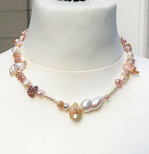 Collana perle acqua - di, d'acqua