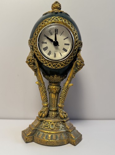 Orologio tavolo verde uovo - orologio, da