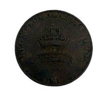 1822 Italy 3 Centesimi Coin