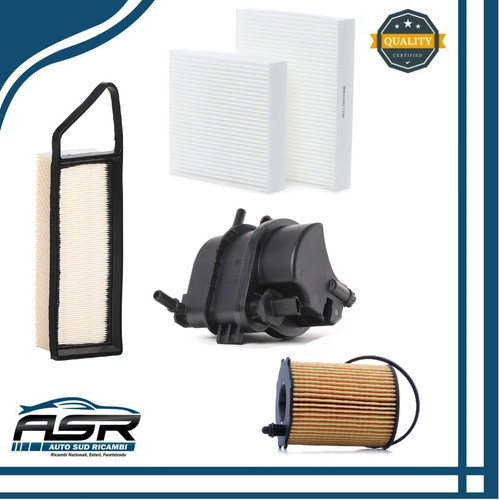 Kit filtri tagliando - kit, 4