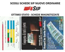 SCEGLI SCHEDE TELEFONICHE NUOVE ORDINARIE(CTG-CI-F0-BIANCHE-ROSSE-PROTOTIPI-SIDA