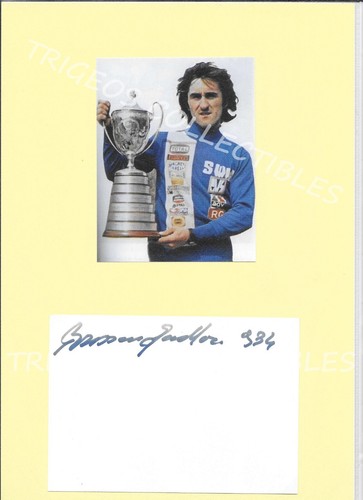 Foto autografo pilota enduro - pilota,