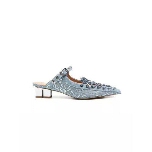 Gannioleatex mules blu - mules,