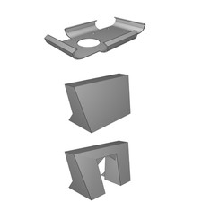 Supporto Telecomando Parete