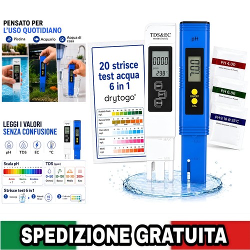 Kit analisi acqua ec - kit,