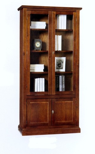 Libreria ante vetro - ante, legno