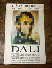 locandine mostre d'arte    Dali  Miro   anno 1989