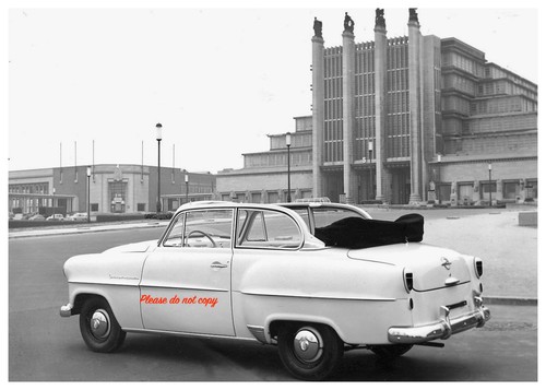Opel olympia record - opel, 1953
