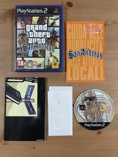 Grand Theft Auto San Andreas GTA Italiano Playstation 2 PS2 Completo Ita 