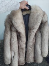 pelliccia volpe argentata 