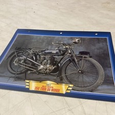 Gillet Herstal 350 World 1927 Scheda Porta Carte Motocicletta Passion Collection
