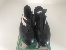SCARPE CICLISMO BICI SUPERGA SPORT ECO VINTAGE PELLE COLORE NERO