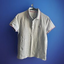 Polo Moncler Tricolore Trim