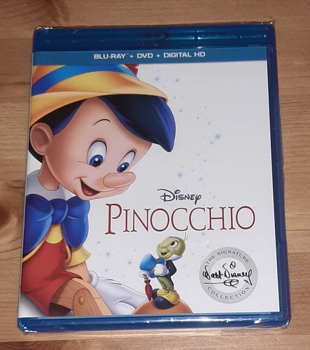 Pinocchio blu ray dvd - pinocchio,