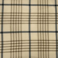 Tessuto Pile Scozzese Beige