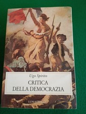 Critica Della Democrazia - Ugo