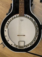 Framus 6 Strings corde BANJO ‘70 - Pelle Remo E corde Nuove - Da antiquariato