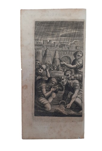 Antica stampa libro - *hh*, '600