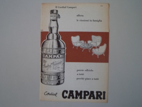 Advertising pubblicità 1957 - advertising,