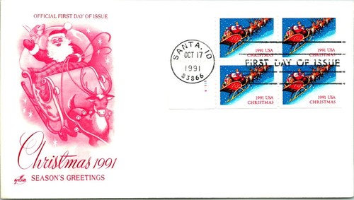 S00 1407 natale 1991 babbo - natale, 1991,