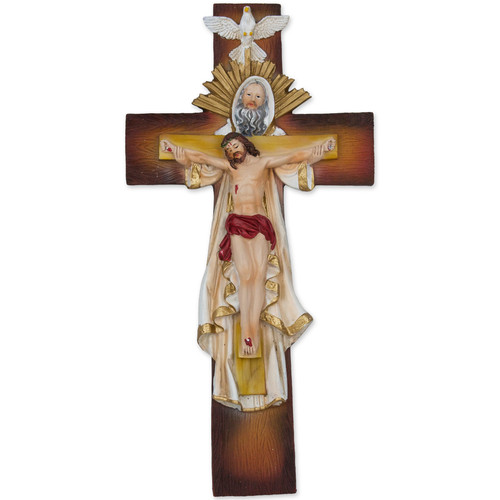 Crocifisso parete resina - parete,