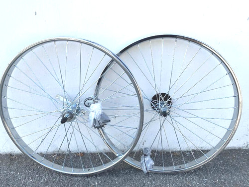 Set ruote acciaio bicicletta - ruote,