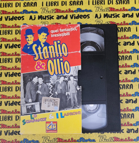 Vhs cartonata stanlio ollio - stanlio,