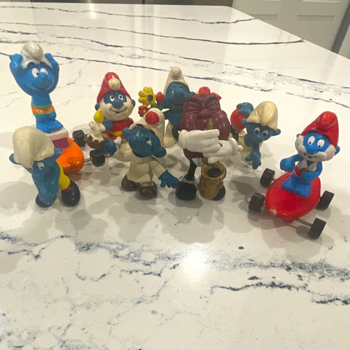The smurfs figurine lot - lot,
