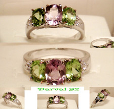 Anello donna PERIDOTI