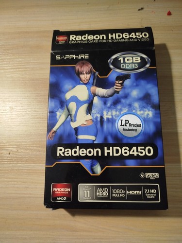 Sapphire radeon hd6450 - hd6450,