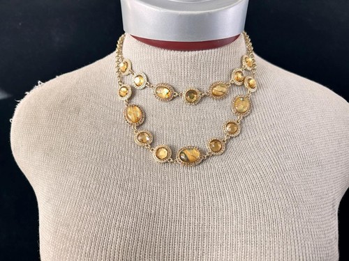 Collana dichiarazione vintage