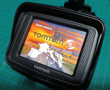 Navigatore gps moto tomtom - gps,