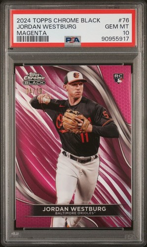 2024 topps chrome - chrome, black