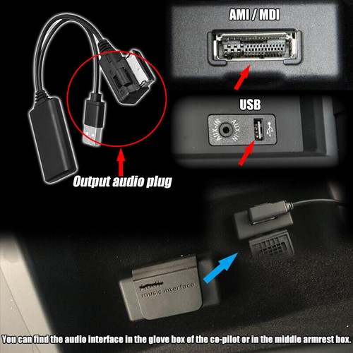 Cavo adattatore usb - 1x, aux
