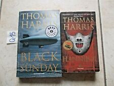 LIBRO HANNIBAL + BLACK SUNDAY  THOMAS HARRIS  (2 LIBRI)