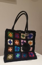 Borsa fatta a mano uncinetto a