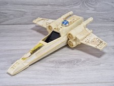 Nave Kenner Battle X-wing Star Wars vintage danneggiata per ricambi e riparazioni