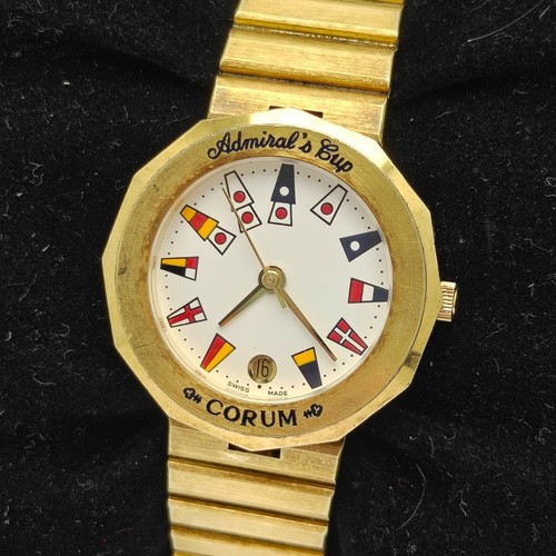 Corum admiral cup white dial - corum,