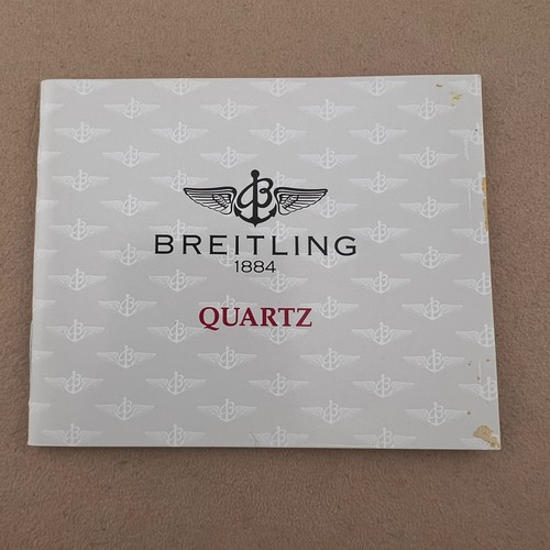 Libretto booklet breitling - libretto,